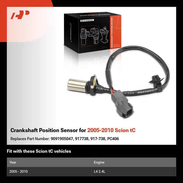 Crankshaft Position Sensor for 2005-2010 Scion tC