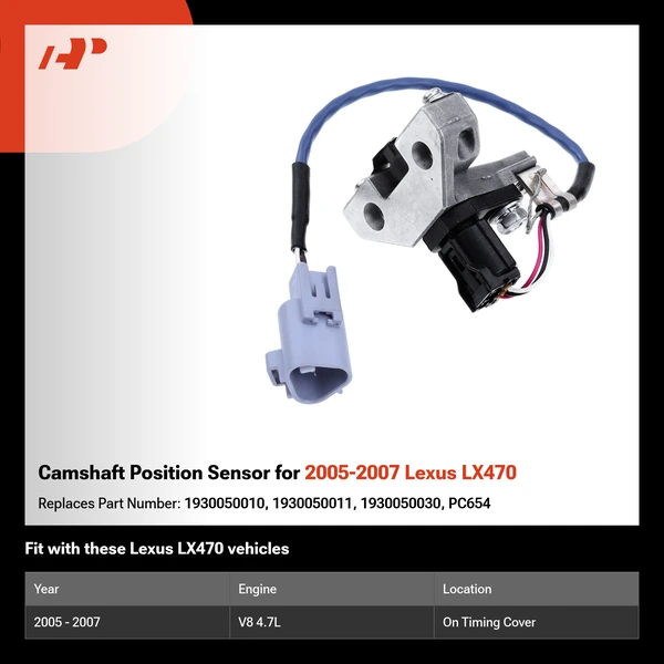 Camshaft Position Sensor for 2005-2007 Lexus LX470