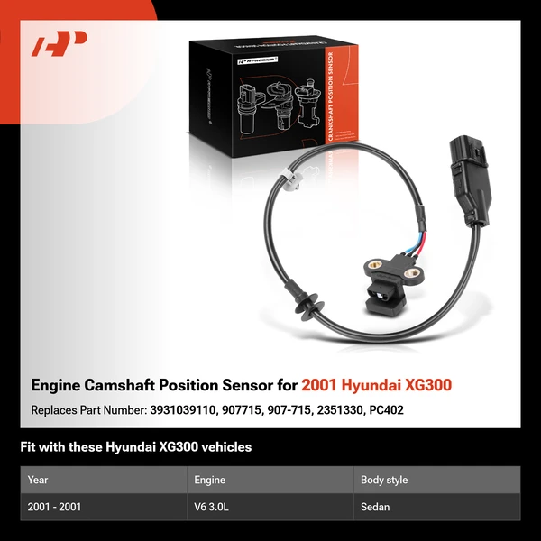 Engine Camshaft Position Sensor for 2001 Hyundai XG300