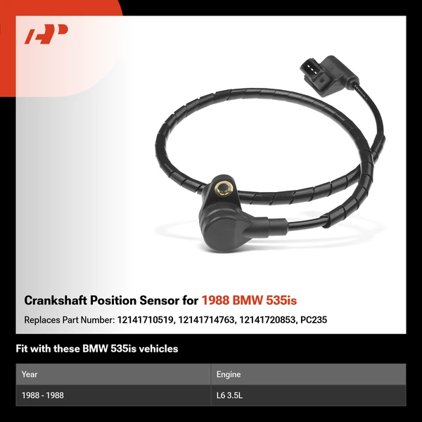 Crankshaft Position Sensor for 1988 BMW 535is