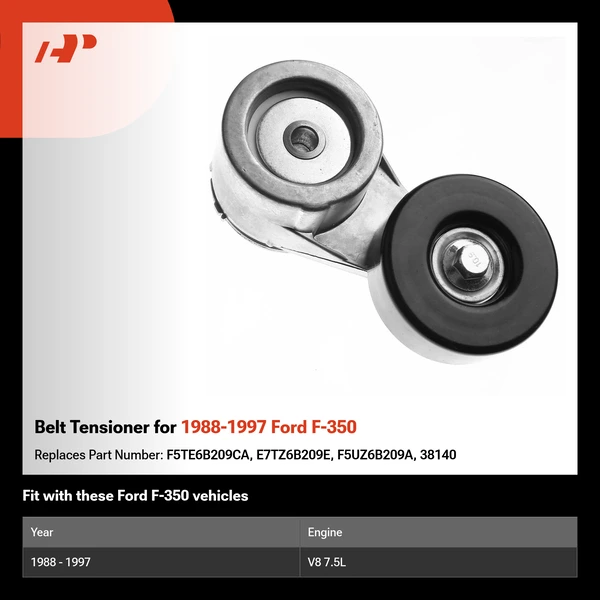 Belt Tensioner for 1988-1997 Ford F-350