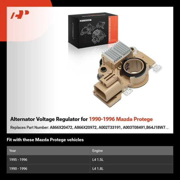 Alternator Voltage Regulator for 1990-1996 Mazda Protege