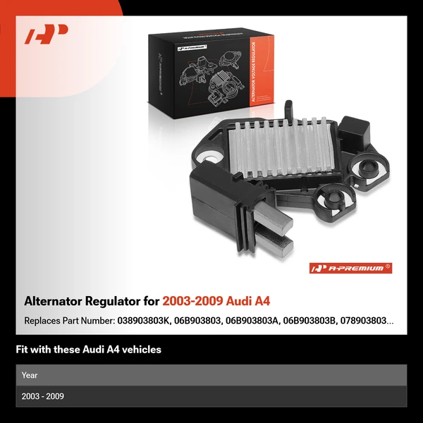 Alternator Regulator for 2003-2009 Audi A4