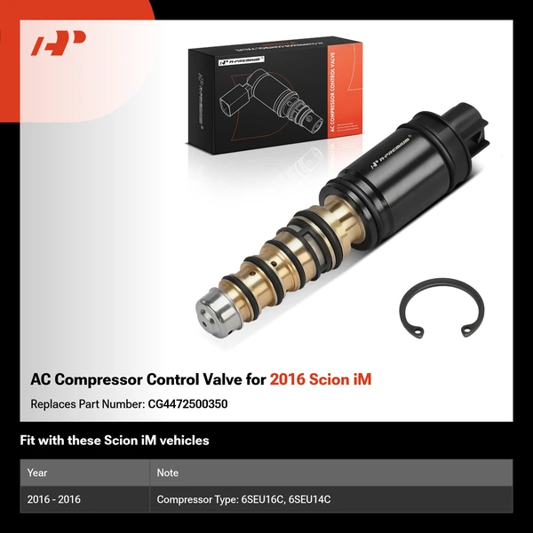 AC Compressor Control Valve for 2016 Scion iM