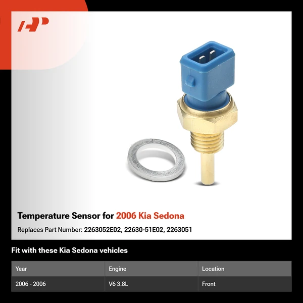 Temperature Sensor for 2006 Kia Sedona
