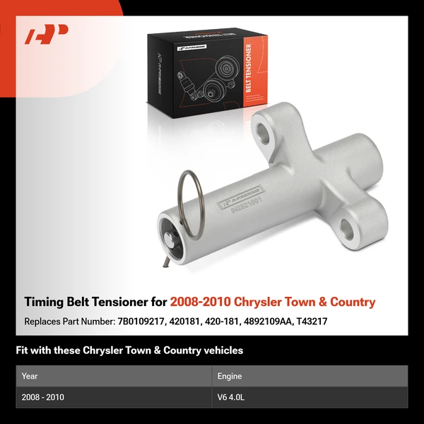 Timing Belt Tensioner for 2008-2010 Chrysler Town & Country