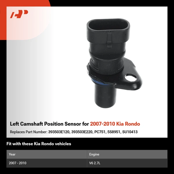 Left Camshaft Position Sensor for 2007-2008 2010 Kia Rondo