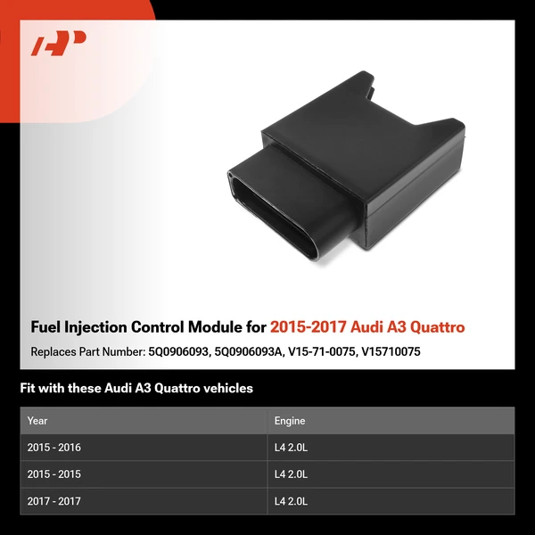Fuel Injection Control Module for 2015-2017 Audi A3 Quattro