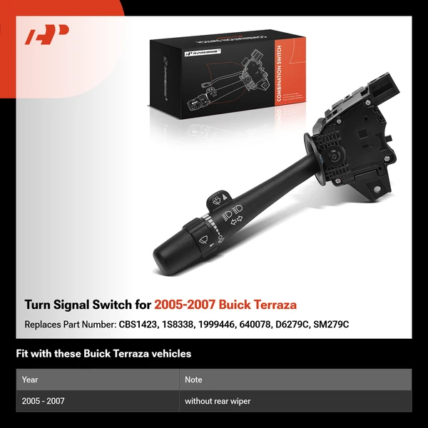 Turn Signal Switch for 2005-2007 Buick Terraza