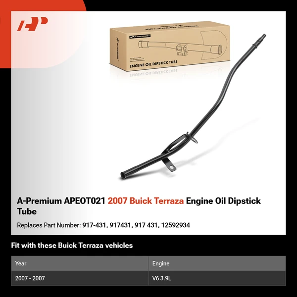 A-Premium APEOT021 2007 Buick Terraza Engine Oil Dipstick Tube