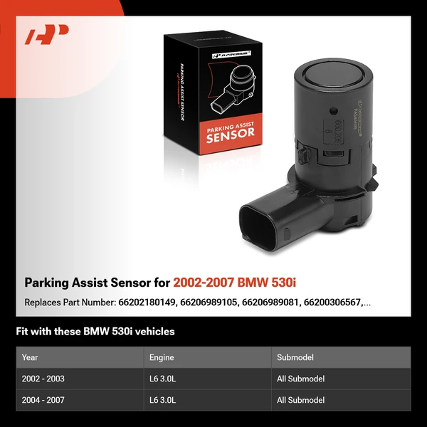 Parking Assist Sensor for 2002-2007 BMW 530i
