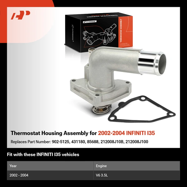 Thermostat Housing Assembly for 2002-2004 INFINITI I35