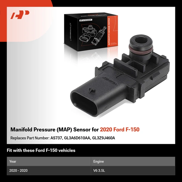 Manifold Pressure (MAP) Sensor for 2020 Ford F-150