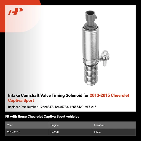 Intake Camshaft Valve Timing Solenoid for 2013-2015 Chevrolet Captiva Sport
