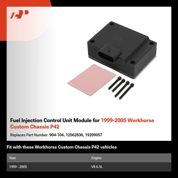Fuel Injection Control Unit Module for 1999-2005 Workhorse Custom Chassis P42