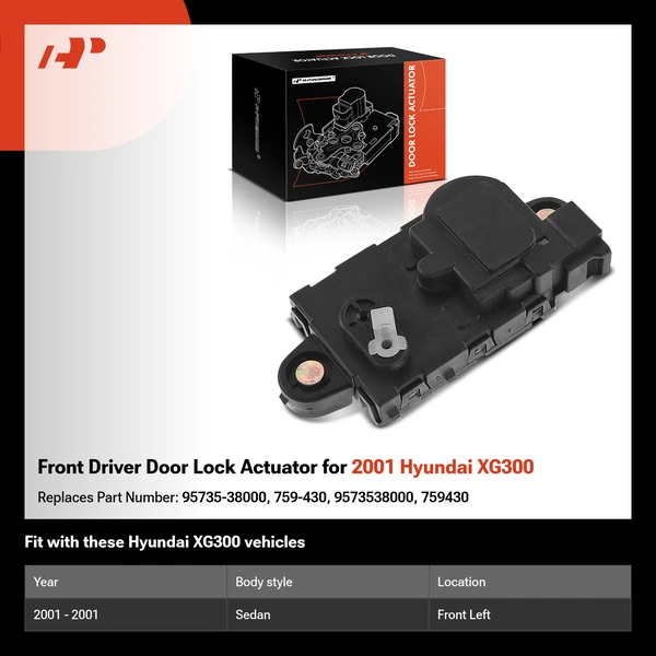 Front Driver Door Lock Actuator for 2001 Hyundai XG300