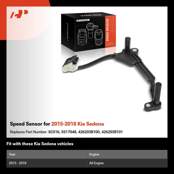 Speed Sensor for 2015-2018 Kia Sedona