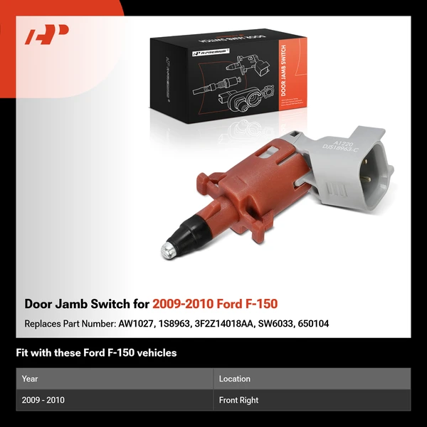 Door Jamb Switch for 2009-2010 Ford F-150