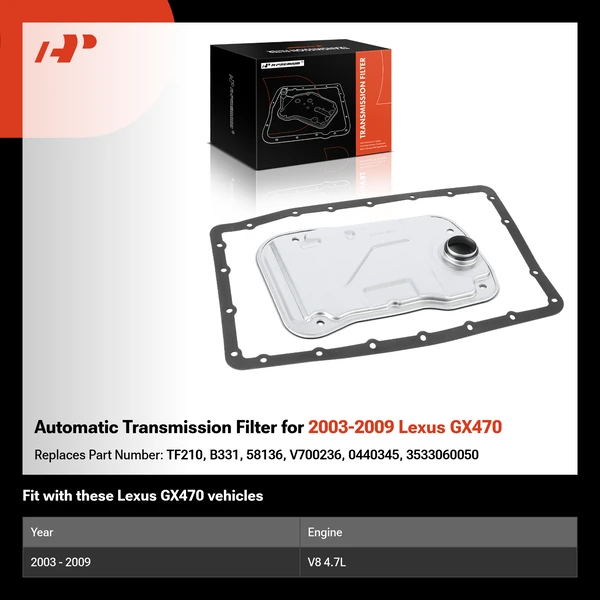 Automatic Transmission Filter for 2003-2009 Lexus GX470
