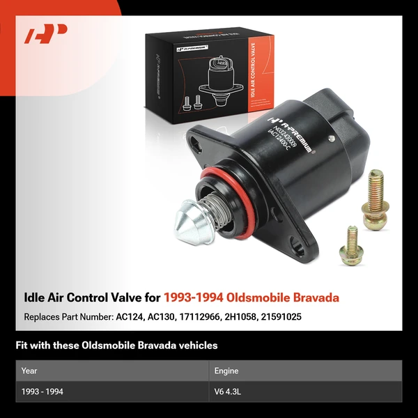 Idle Air Control Valve for 1993-1994 Oldsmobile Bravada