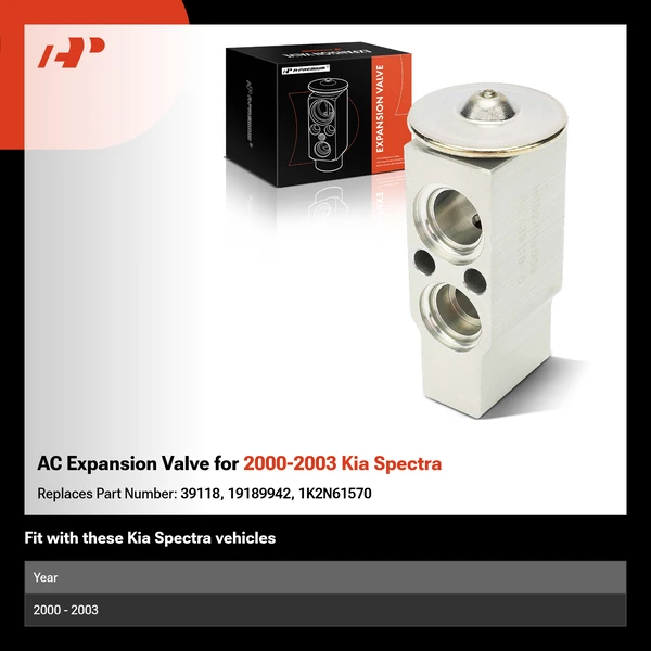 AC Expansion Valve for 2000-2003 Kia Spectra