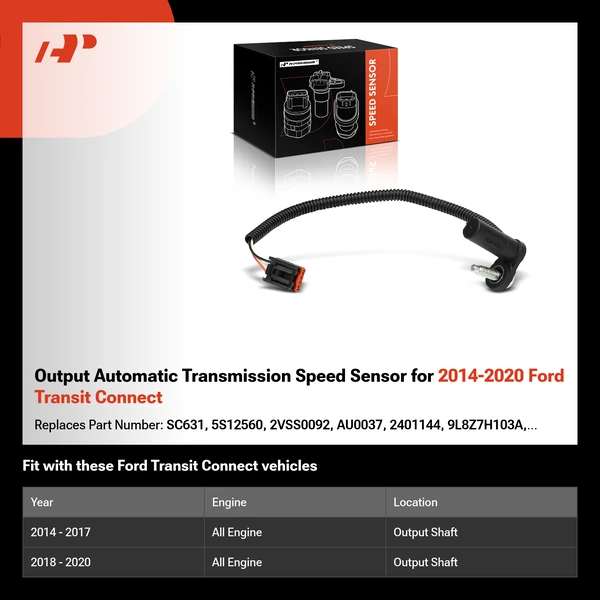 Output Automatic Transmission Speed Sensor for 2014-2020 Ford Transit Connect