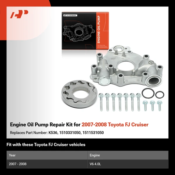 Engine Oil Pump Repair Kit for 2007-2008 Toyota FJ Cruiser