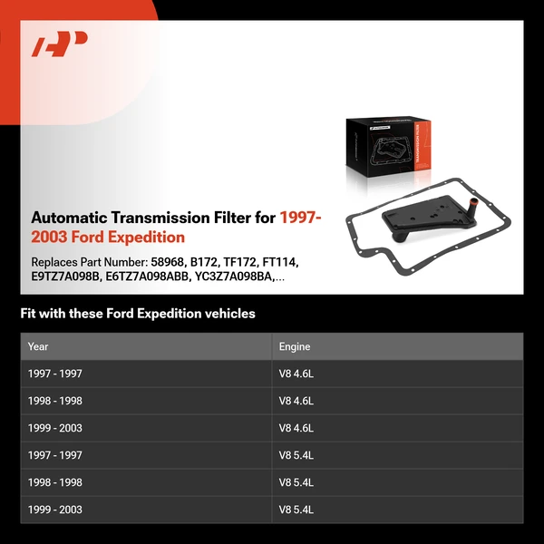 Automatic Transmission Filter for 1997-2003 Ford Expedition