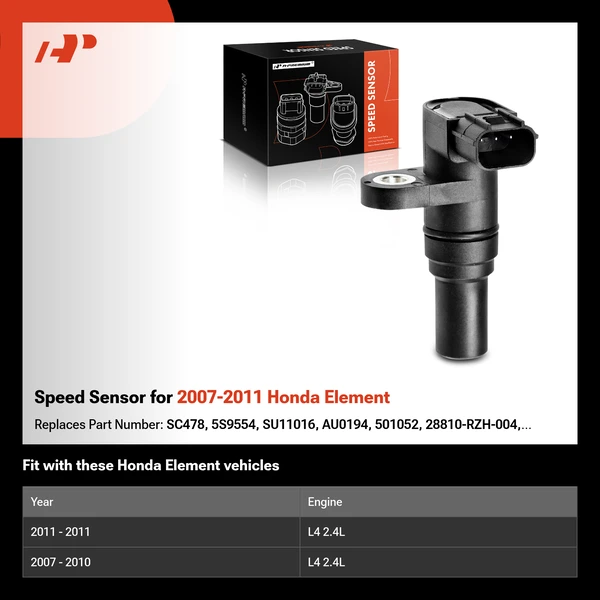 Speed Sensor for 2007-2011 Honda Element