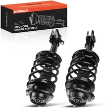 2 Pcs Rear Complete Strut & Coil Spring Assembly