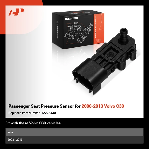 Passenger Seat Pressure Sensor for 2008-2013 Volvo C30