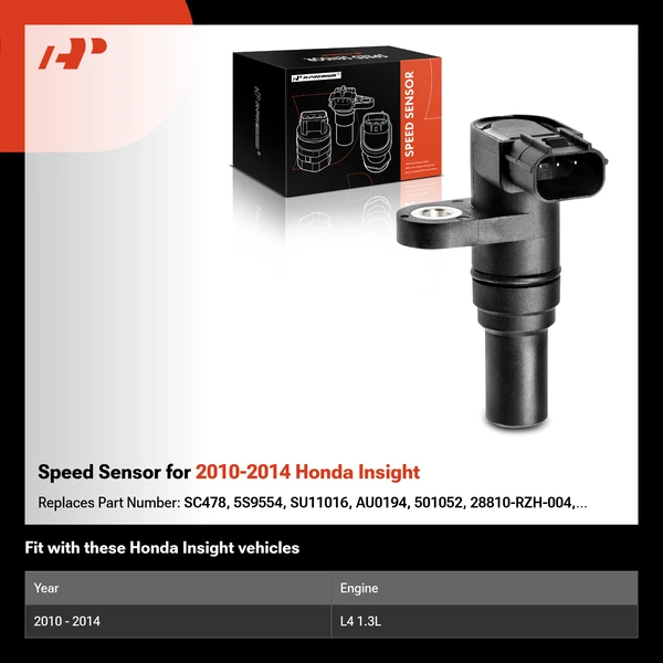 Speed Sensor for 2010-2014 Honda Insight
