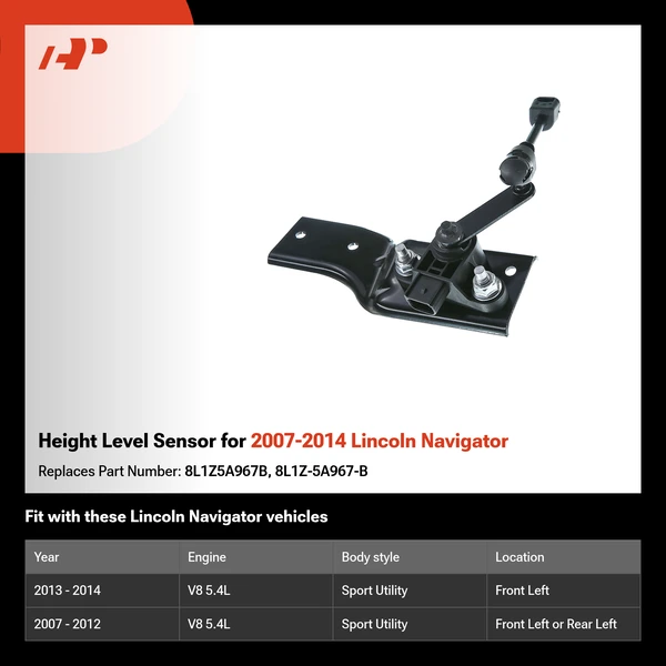 Height Level Sensor for 2007-2014 Lincoln Navigator