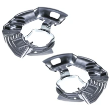 2 Pcs Front Brake Dust Splash Shield