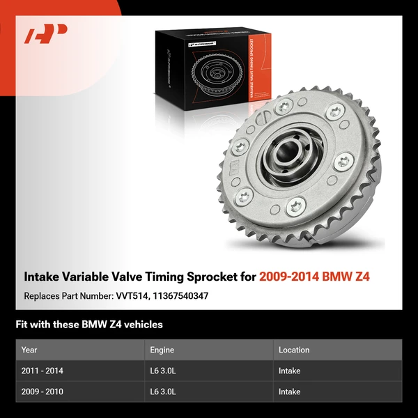 Intake Variable Valve Timing Sprocket for 2009-2014 BMW Z4
