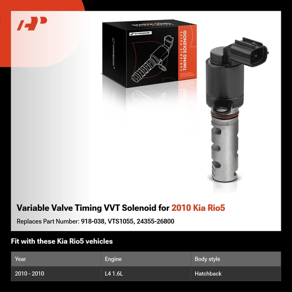 Variable Valve Timing VVT Solenoid for 2010 Kia Rio5