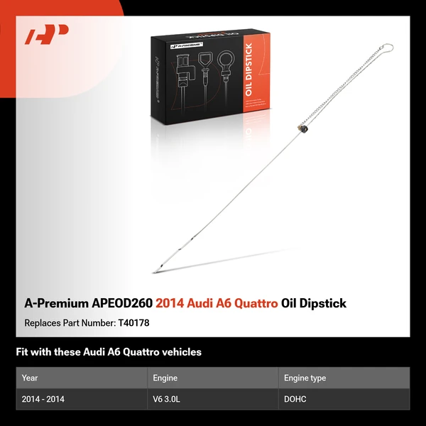A-Premium APEOD260 2014 Audi A6 Quattro Oil Dipstick