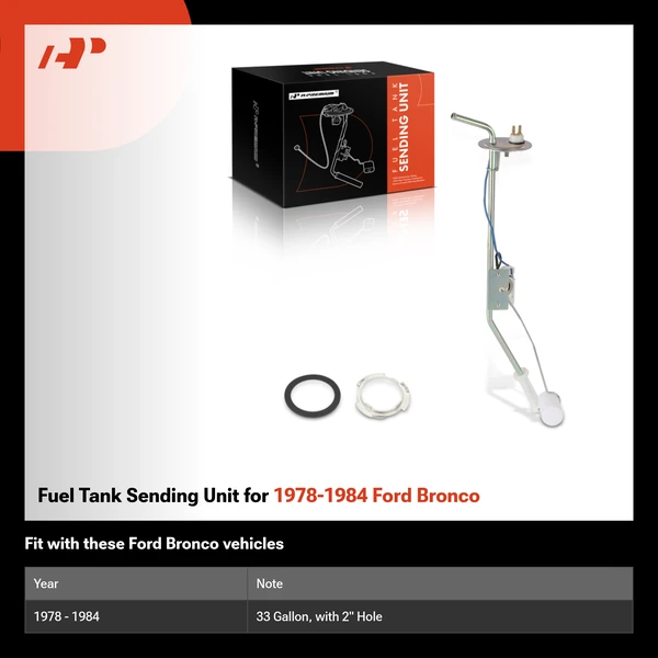 Fuel Tank Sending Unit for 1978-1984 Ford Bronco