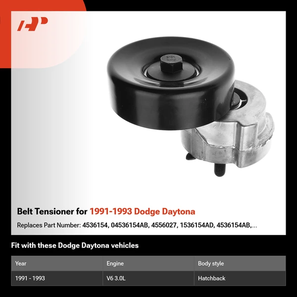Belt Tensioner for 1991-1993 Dodge Daytona