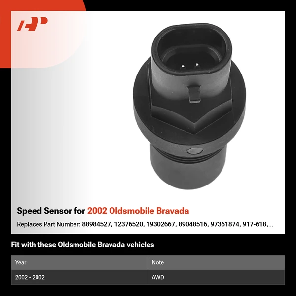 Speed Sensor for 2002 Oldsmobile Bravada