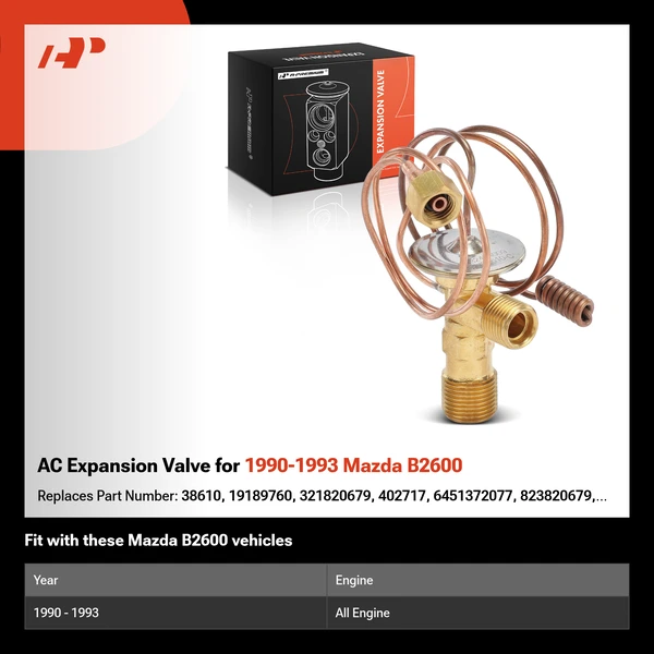 AC Expansion Valve for 1990-1993 Mazda B2600