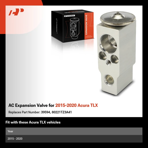 AC Expansion Valve for 2015-2020 Acura TLX