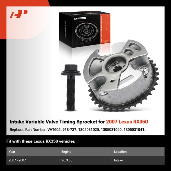 Intake Variable Valve Timing Sprocket for 2007 Lexus RX350