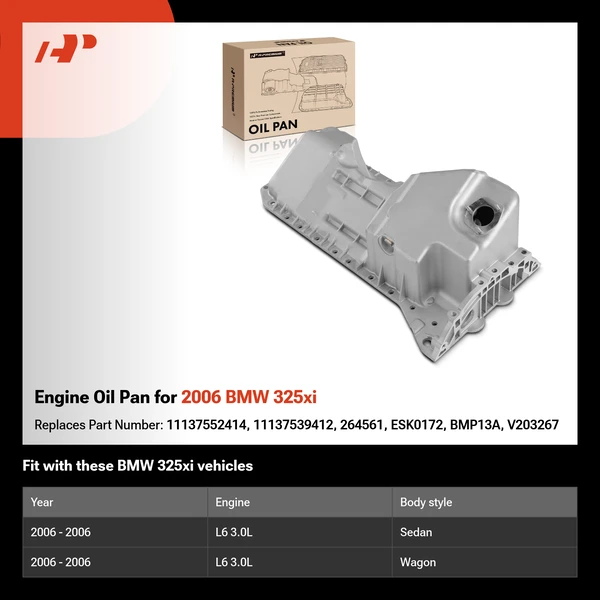Engine Oil Pan for 2006 BMW 325xi