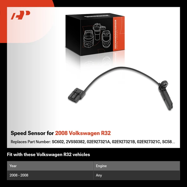 Speed Sensor for 2008 Volkswagen R32