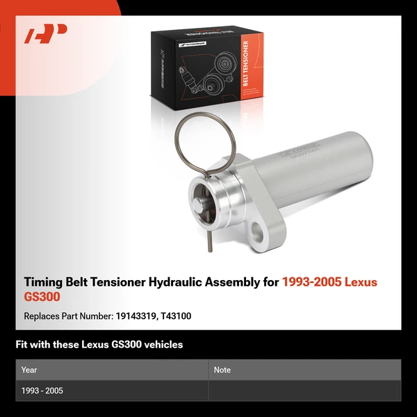 Timing Belt Tensioner Hydraulic Assembly for 1993-2005 Lexus GS300