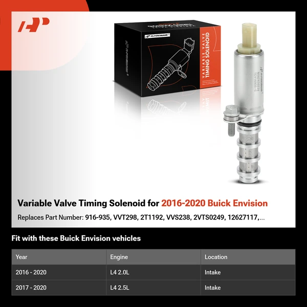 Variable Valve Timing Solenoid for 2016-2020 Buick Envision