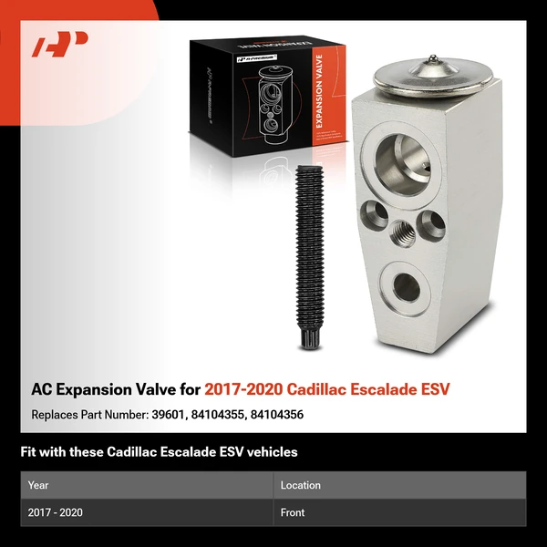 AC Expansion Valve for 2017-2020 Cadillac Escalade ESV