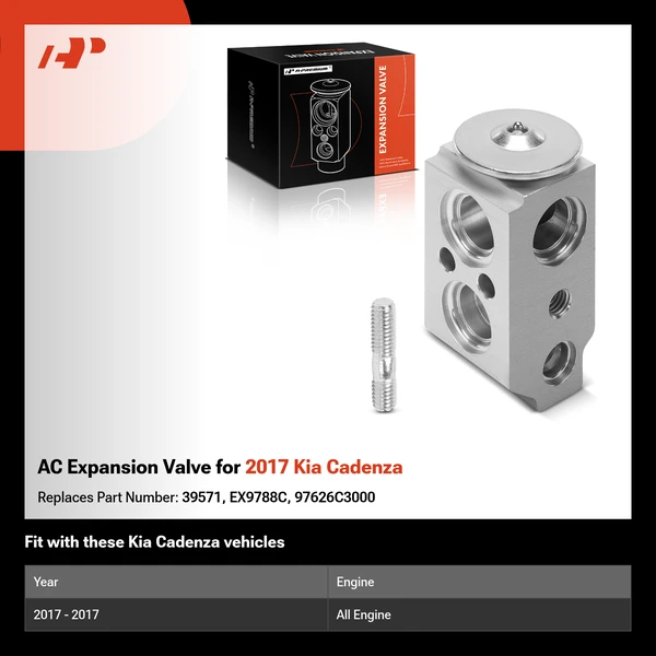 AC Expansion Valve for 2017 Kia Cadenza