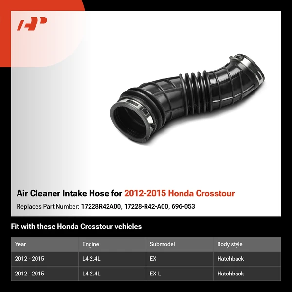 Air Cleaner Intake Hose for 2012-2015 Honda Crosstour